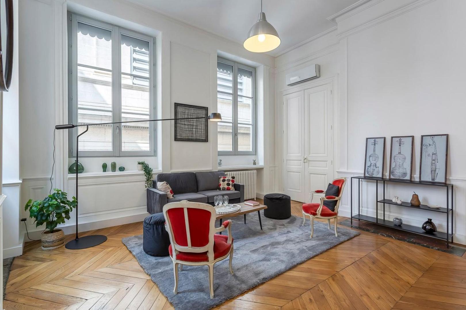Charlie-Meublee Haut De Gamme-Duplex-260M2-Lyon 1 Eksteriør billede