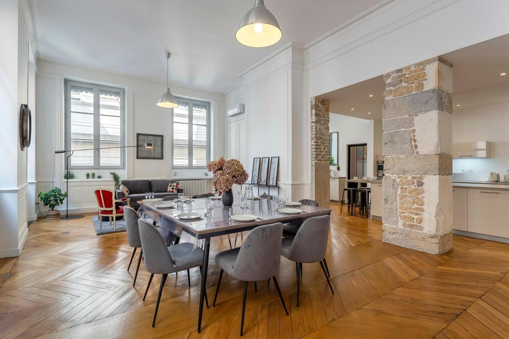Charlie-Meublee Haut De Gamme-Duplex-260M2-Lyon 1 Eksteriør billede